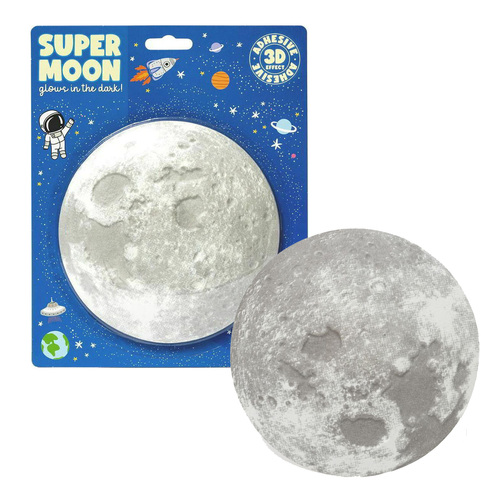 Super Moon Adhesive GID Moon