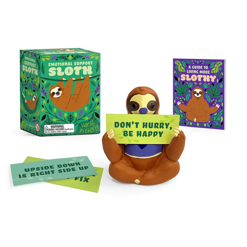 Emotional Support Sloth Mini Kit