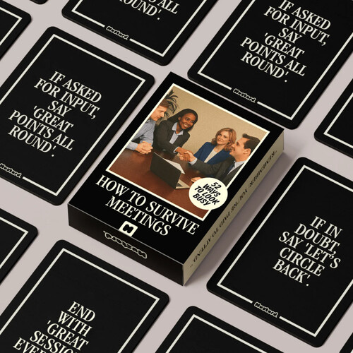 How to Survive Meetings 52 Cards Pack