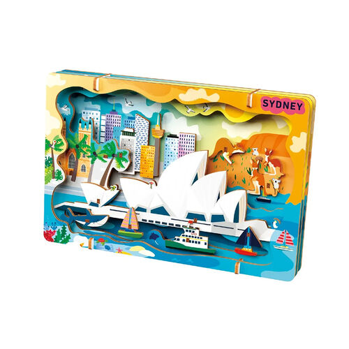 Sydney 3D Cityscape Wooden Kit