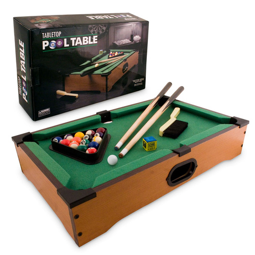 Tabletop Pool Table Realistic Billiard Experience!