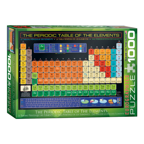 The Periodic Table of the Elements Jigsaw Puzzle