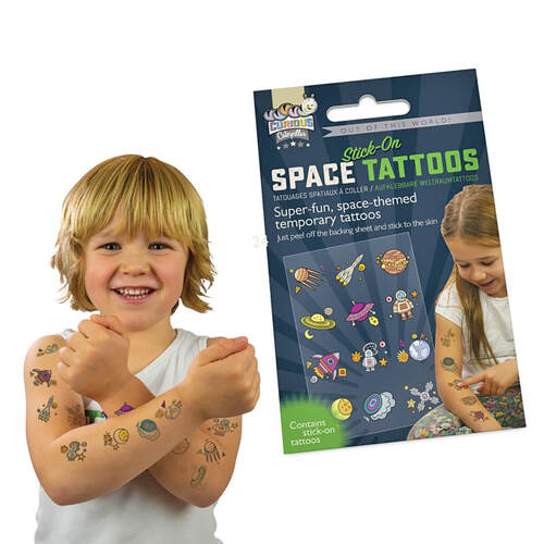 Temporary Space Tattoos