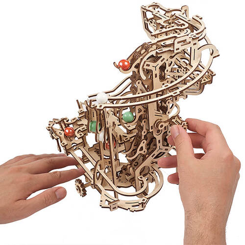UGears Marble Run Chain Hoist