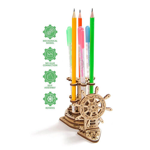 UGears Wheel Organiser Pen Holder