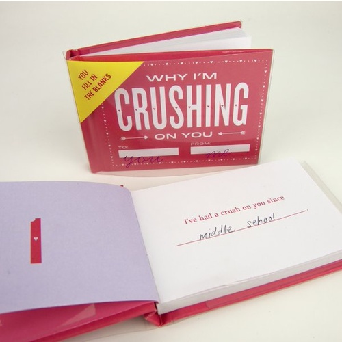 Why I'm Crushing on You Journal A personalised gift that's sure to
