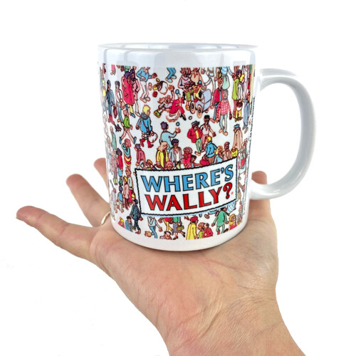 Where's Wally Book Art Mug