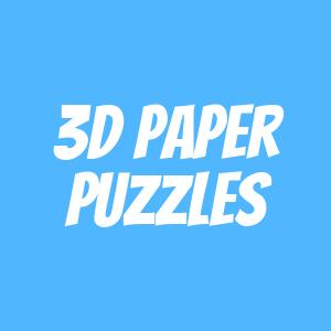 3D Paper Puzzles